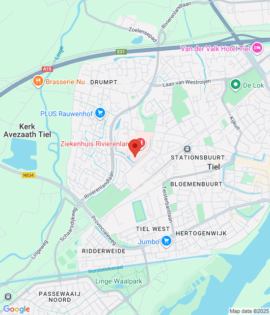Google maps image for Notaufnahme Allgemeinmediziner Gelders Rivierenland