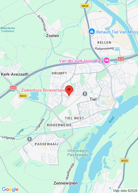 Google maps image for Notaufnahme Allgemeinmediziner Gelders Rivierenland