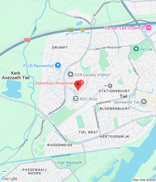 Google maps image for Notaufnahme Allgemeinmediziner Gelders Rivierenland