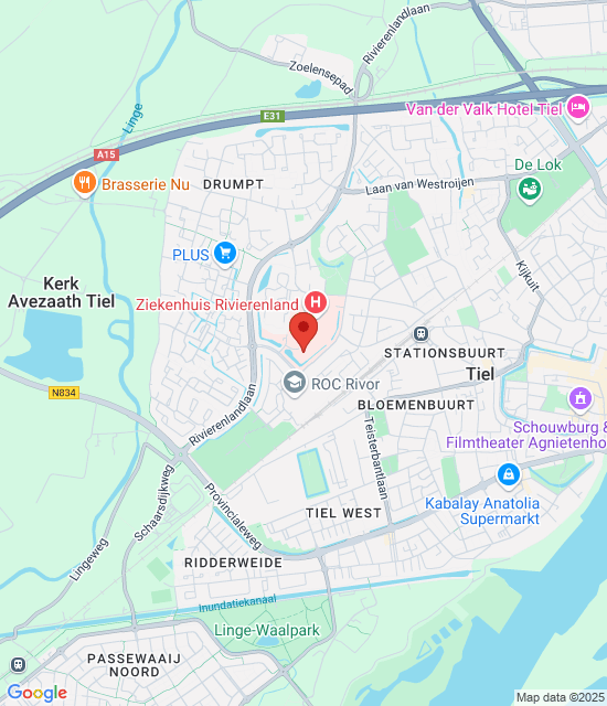 Google maps afbeelding voor Spoedpost Huisartsen Gelders Rivierenland