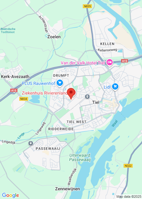Google maps afbeelding voor Spoedpost Huisartsen Gelders Rivierenland