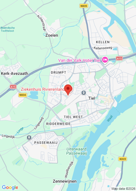 Google maps afbeelding voor Spoedpost Huisartsen Gelders Rivierenland