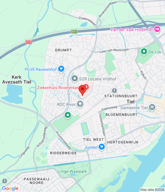 Google maps afbeelding voor Spoedpost Huisartsen Gelders Rivierenland